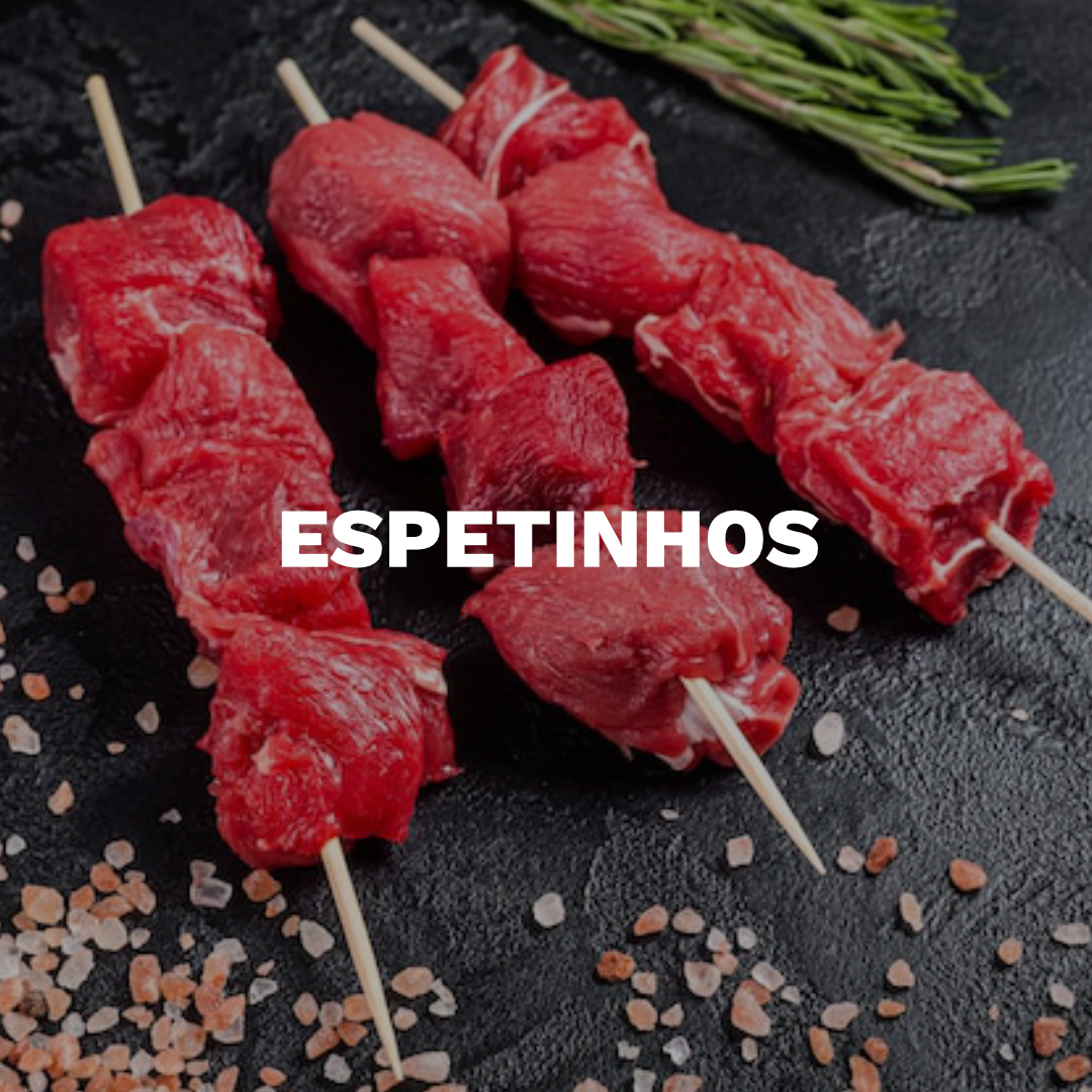 ESPETINHO DE CARNE BOVINA – Casa de Carnes do Maninho